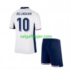 England Jude Bellingham 10 Fodboldtrøjer Børn Hjemmebanesæt EM 2024 Kort ærmer